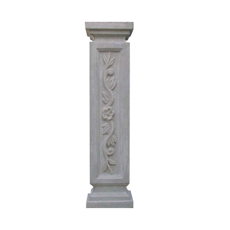 Naadloze gladde GRC Romeinse kolommen met gladde afwerking
